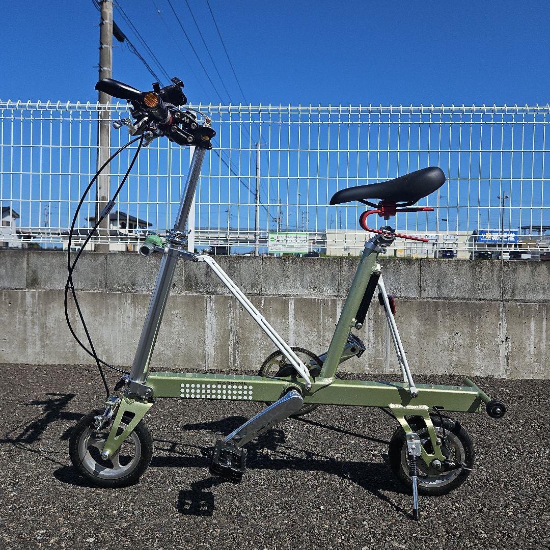 H*T様 激レア！変速機付きCARRY ME 折り畳み自転車　タイヤ　ソリッド