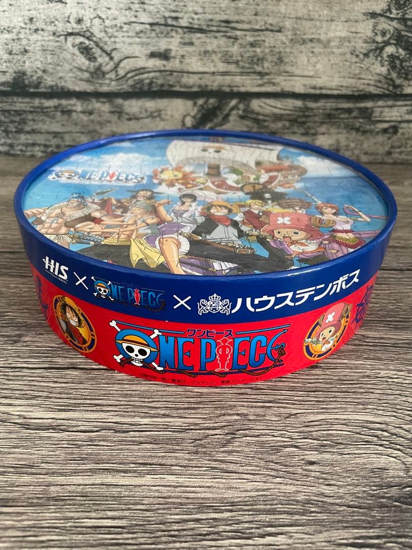 送料無料　ハウステンボス 限定　ワンピース　珍しい 丸型 ジグソーパズル