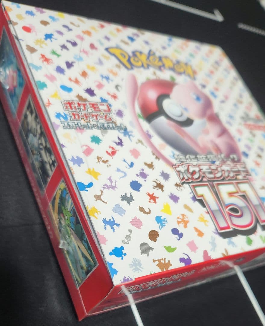 【ポケモンカード】151 シュリンク付き 未開封 BOX