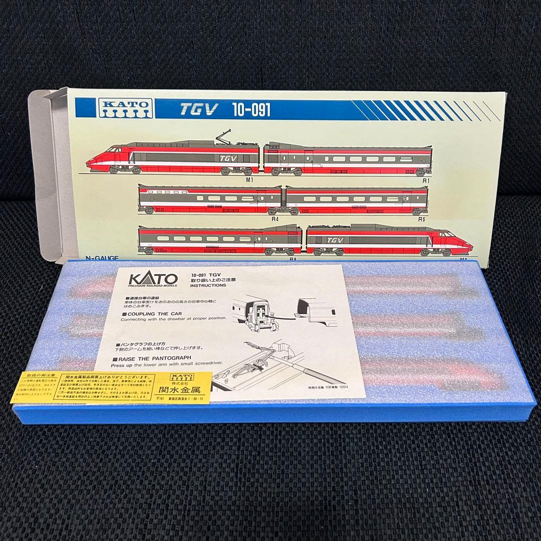 ★新品未使用★ KATO TGV 10-091 Nゲージ 6両セット 鉄道模型