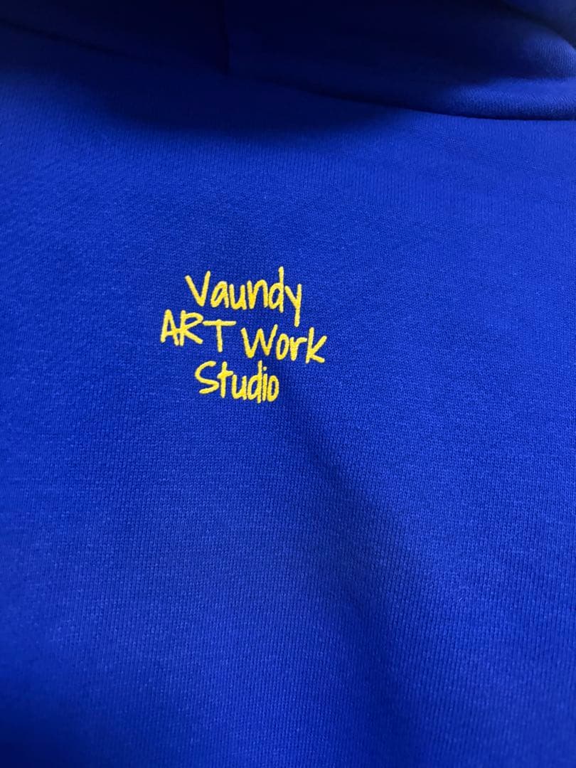 vaundy 初期　パーカー　青　ブルー　XL