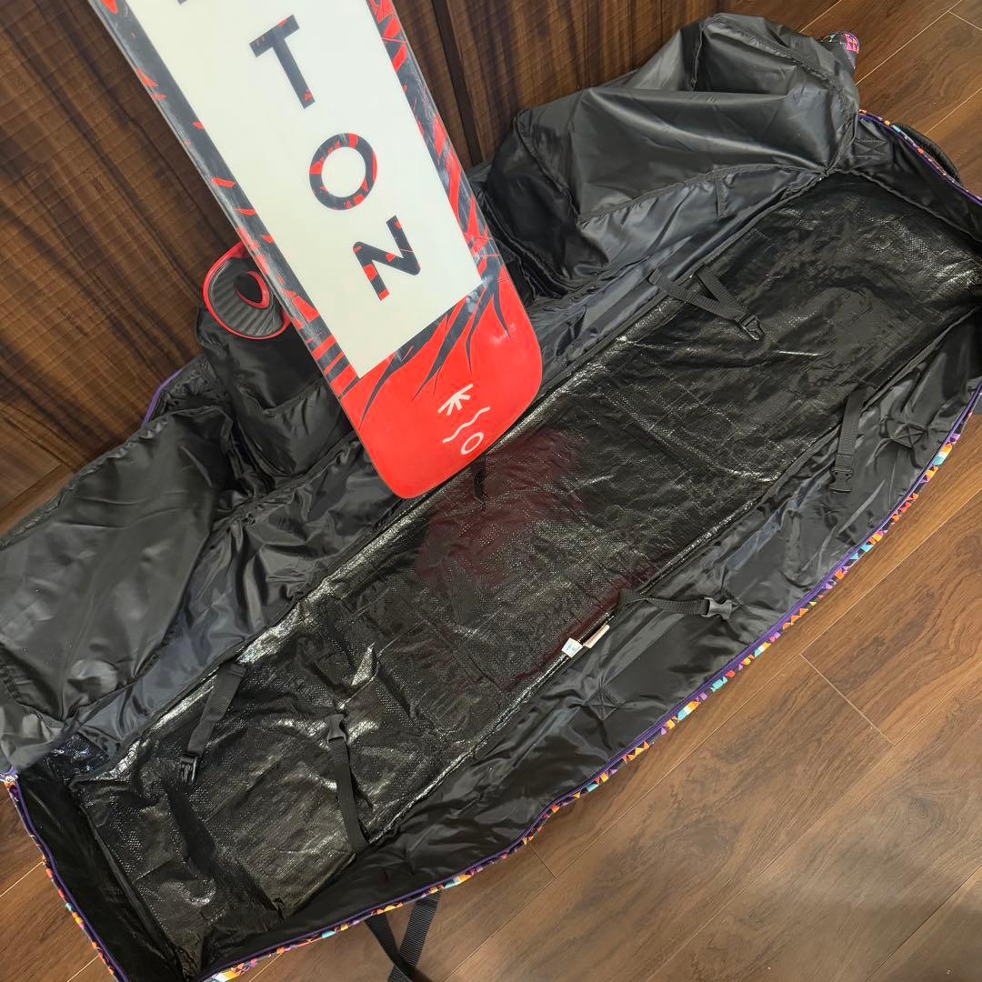 BURTON hideawayスノーボード バインディング ケース 付き