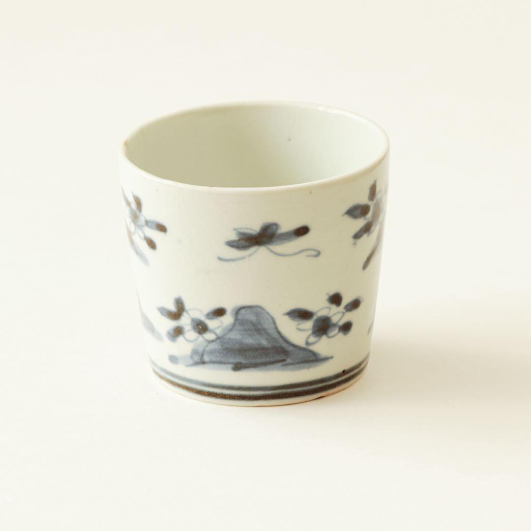 伊万里　古伊万里　蕎麦猪口　江戸　中期　べた底　金継ぎ　材料