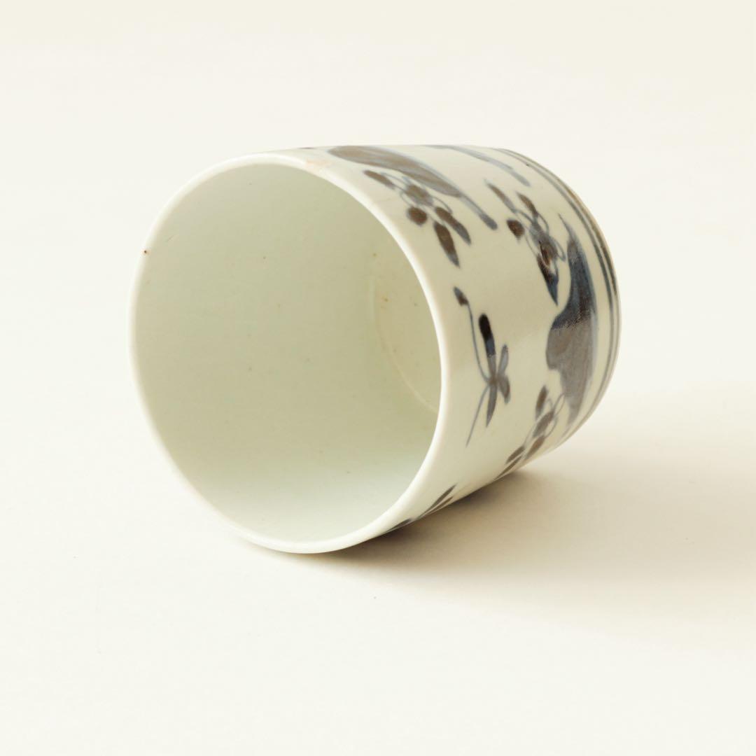 伊万里　古伊万里　蕎麦猪口　江戸　中期　べた底　金継ぎ　材料