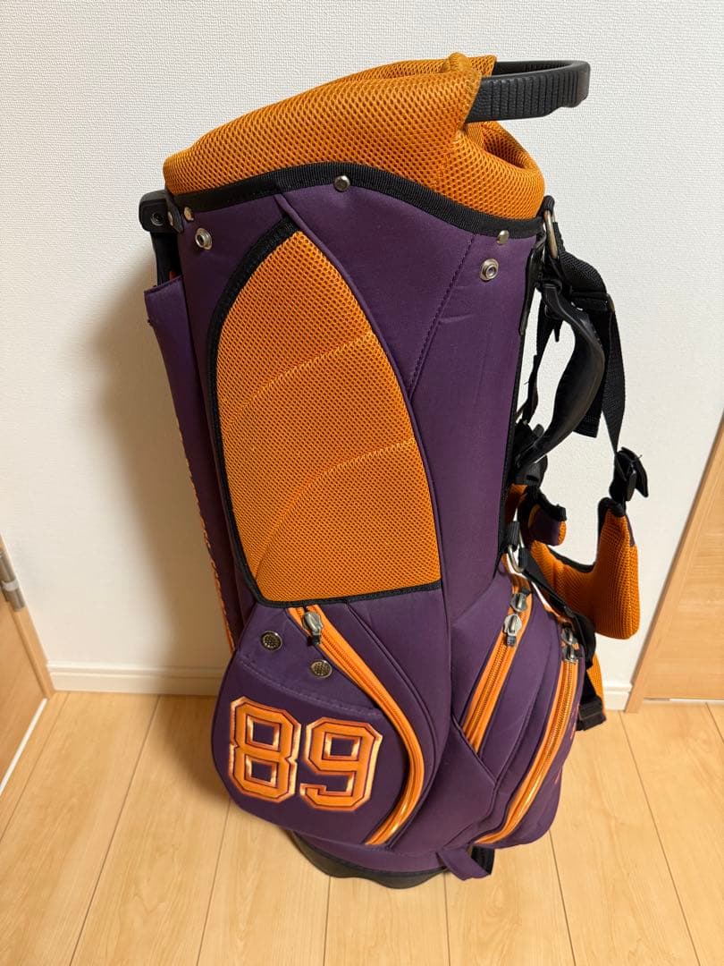 PEARLY GATES キャディバッグ レアカラー　パープル、オレンジ