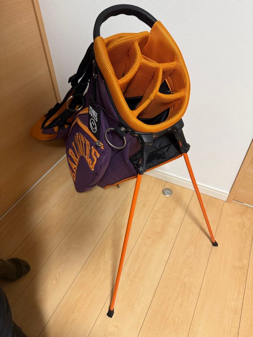 PEARLY GATES キャディバッグ レアカラー　パープル、オレンジ