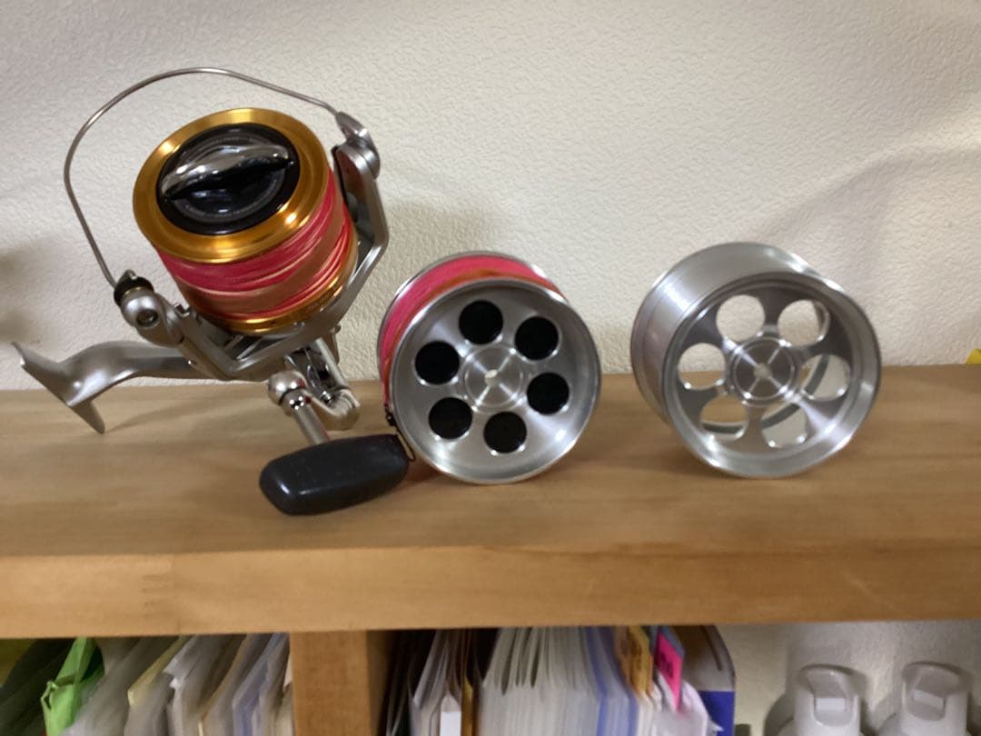 シマノスーパーエアロスピンジョイ35 細糸仕様　SD仕様セット