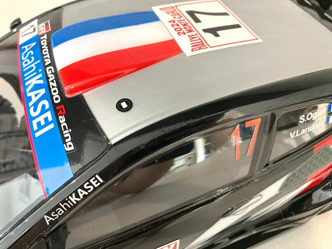 【中古】タミヤ　RCボディ　GRヤリス　WRC2024　モンテカルロ　オジェ