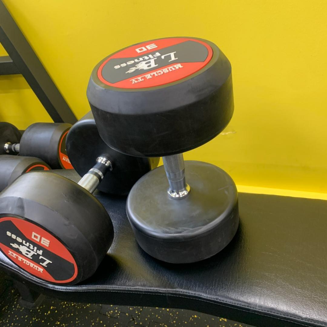 ラバー ダンベル 35kg × 2個 セット