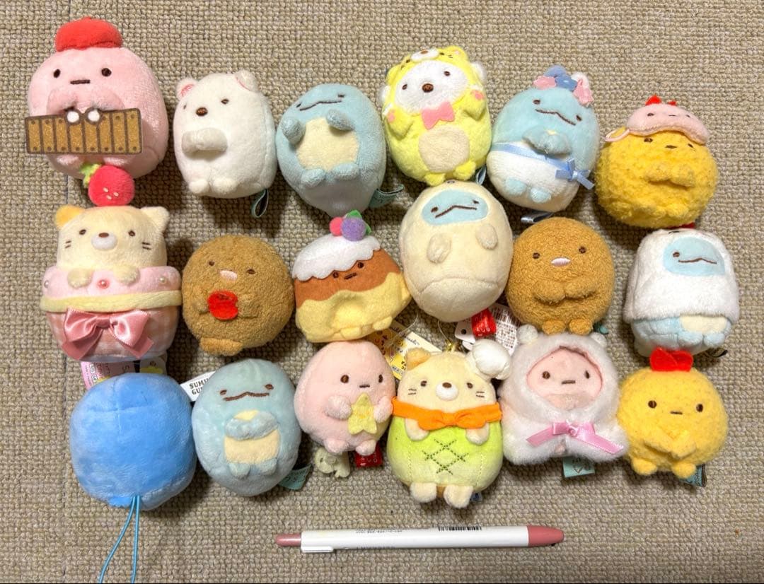 すみっコぐらし　てのりぬいぐるみ　まとめ売り　③