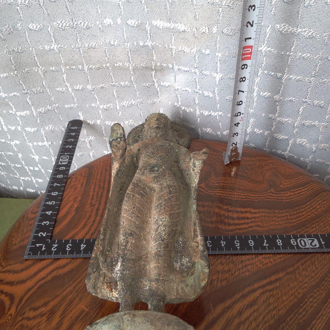 金属製宗教的像 約30cm 古代？ 仏像