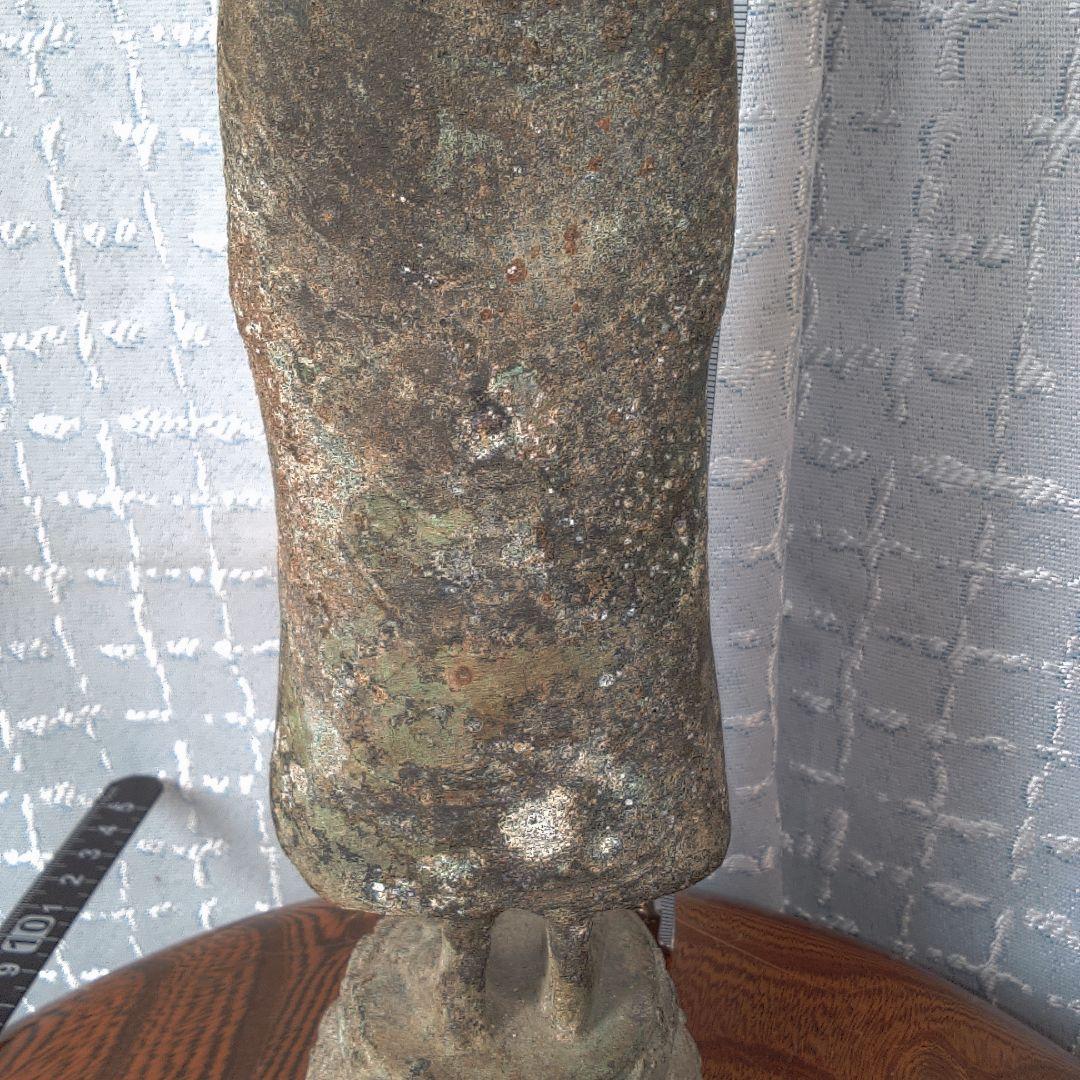 金属製宗教的像 約30cm 古代？ 仏像