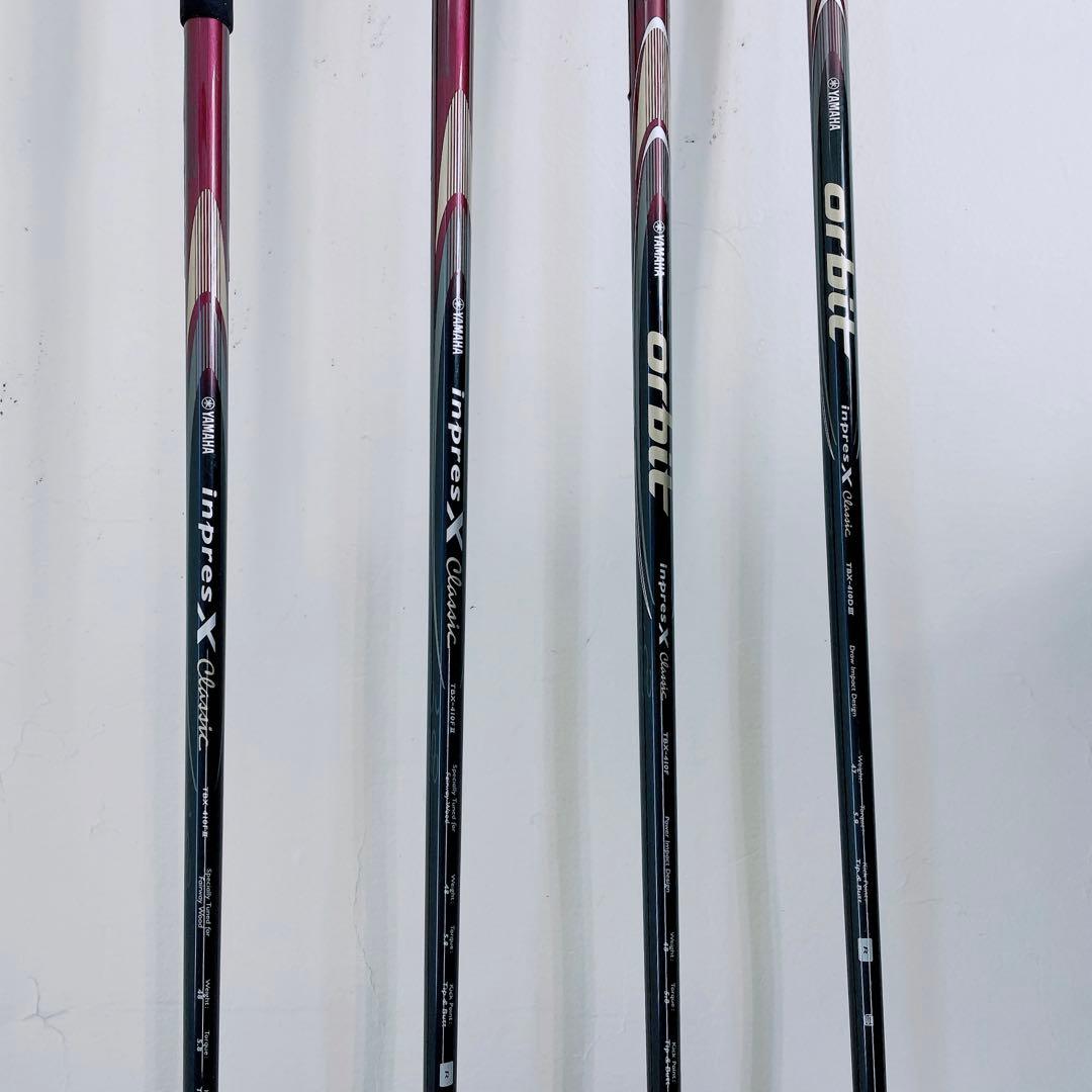 ヤマハ　ドライバー　フェアウェイウッド　インプレスX R 4本　N2283