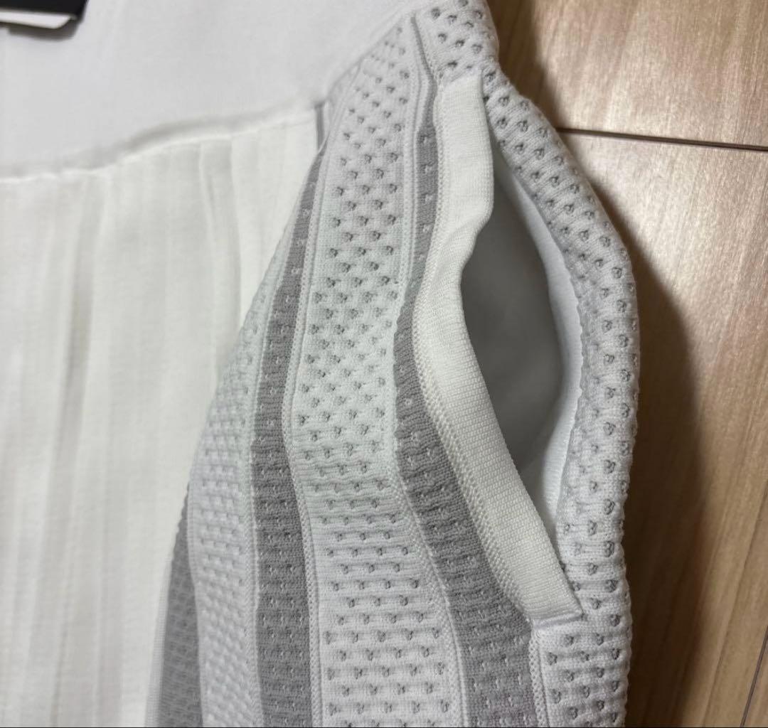 新品アディダス ゴルフ プライムニット トップスMスカートS秋冬