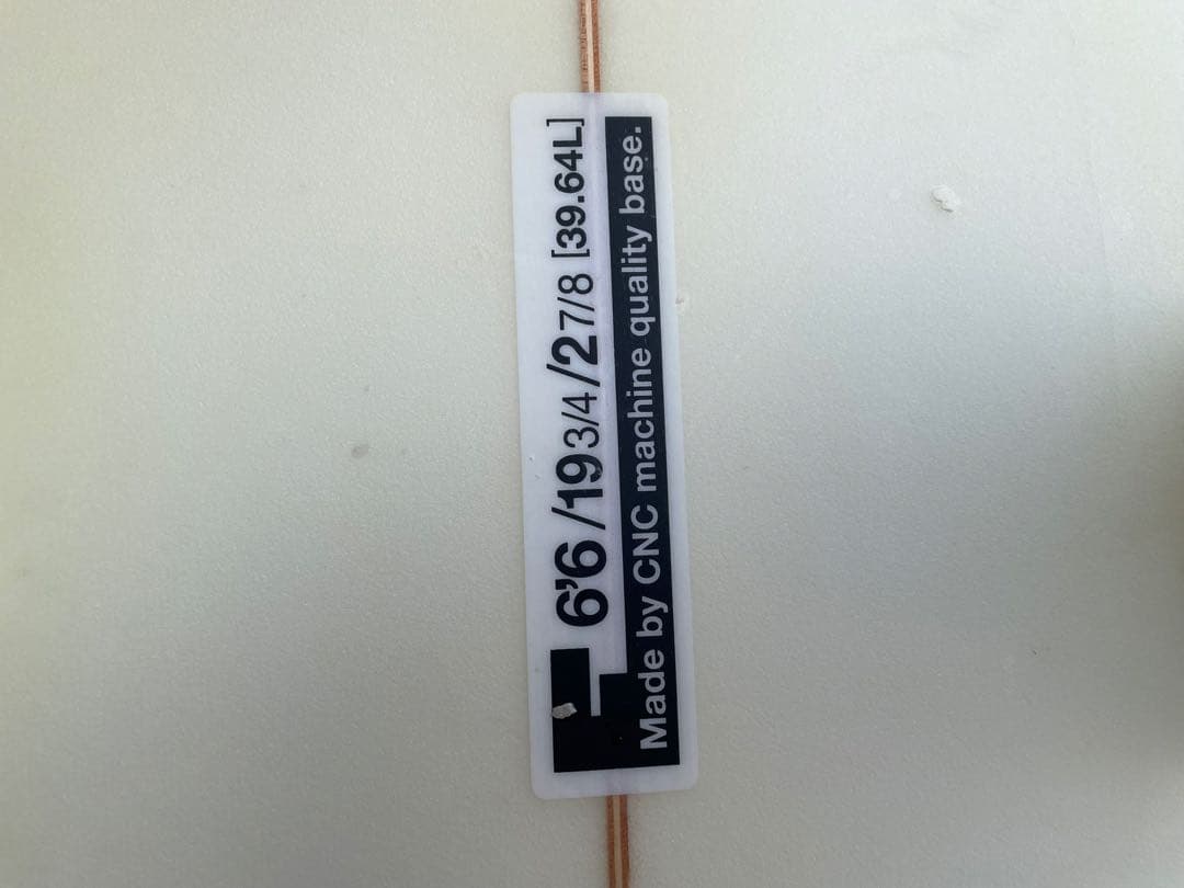 【levi】Essence　エッセンス　サーフボード　6.6ft