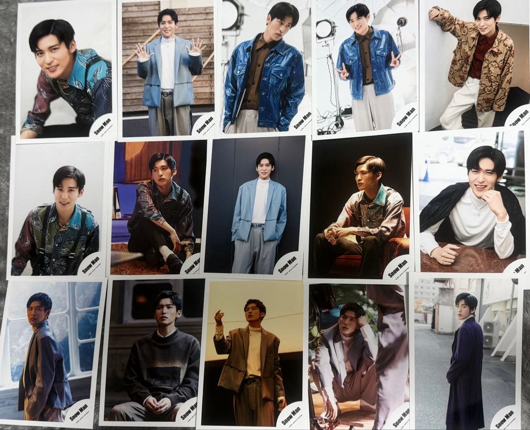 目黒蓮 Man 公式写真 112枚