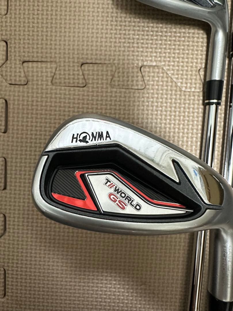 HONMA TW WORLD GS アイアンセット(初心者おすすめ)+3w,5w