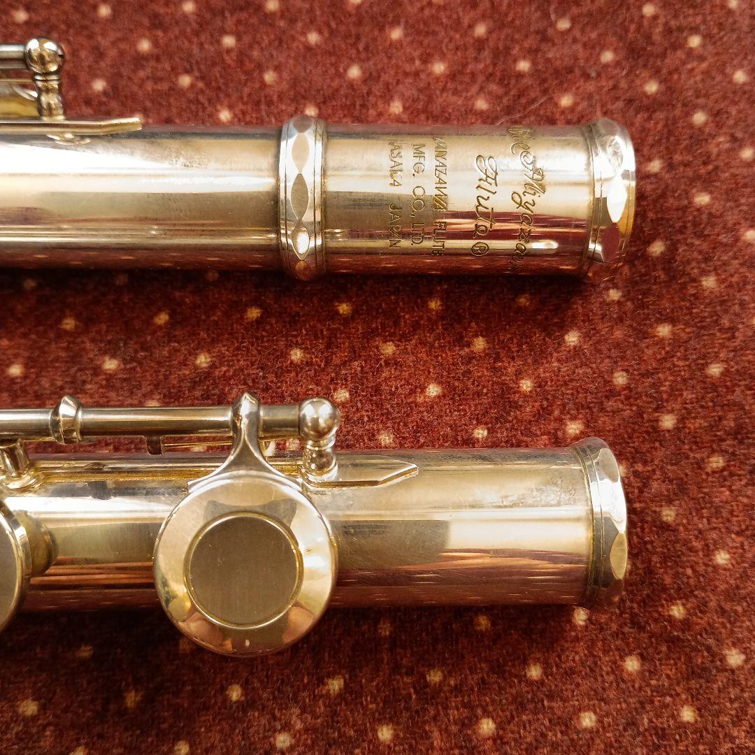 MIYAZAWA MS-95S 頭部銀製フルート +ケース付き
