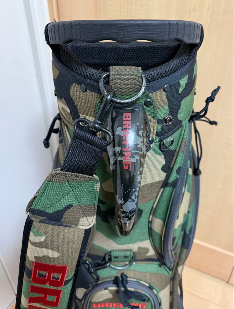 美品★ブリーフィング★キャディバッグ★ゴルフ★BRIEFING★ゴルフバッグ