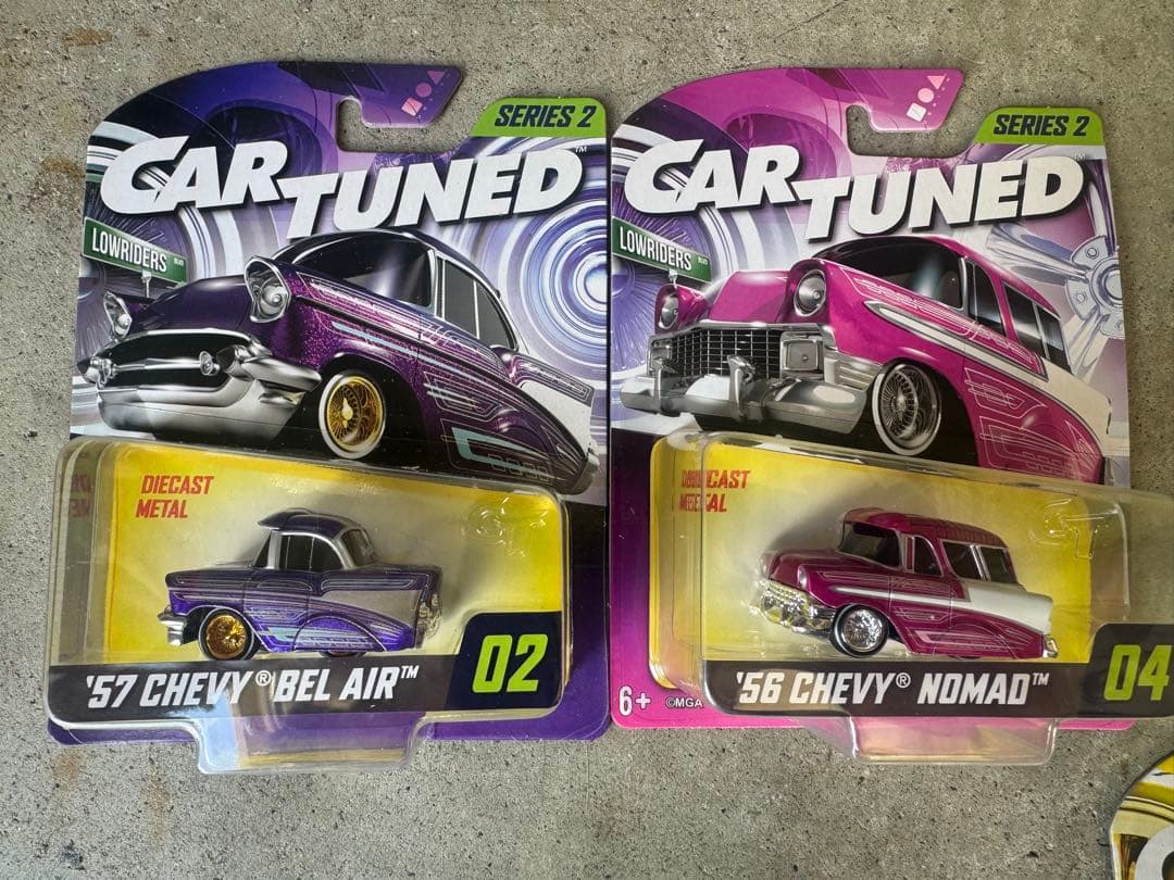 CARTUNED ミニカー　7台セット　ローライダー　ホットロッド