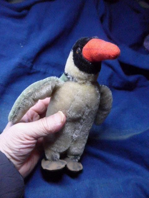 ヴィンテージ　60年代のシュタイフのペンギンです。