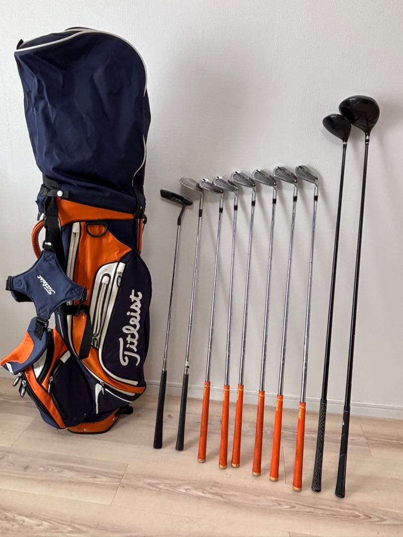 【◎美品】 Titlist 他　ゴルフクラブセット フレックスS