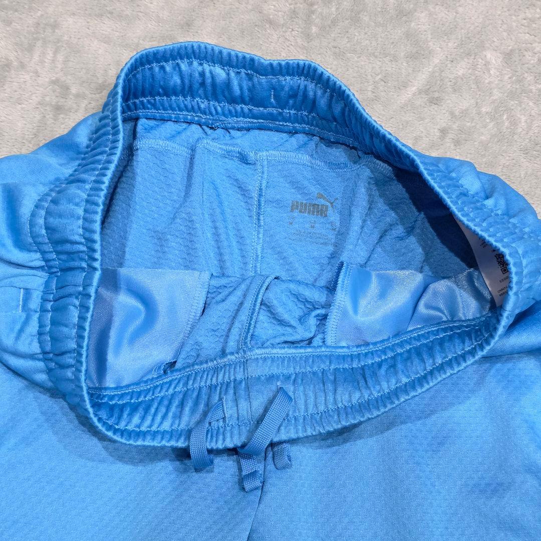 マンチェスターシティ　ジャージ　パンツ　M　PUMA　プーマ　水色　プレミア