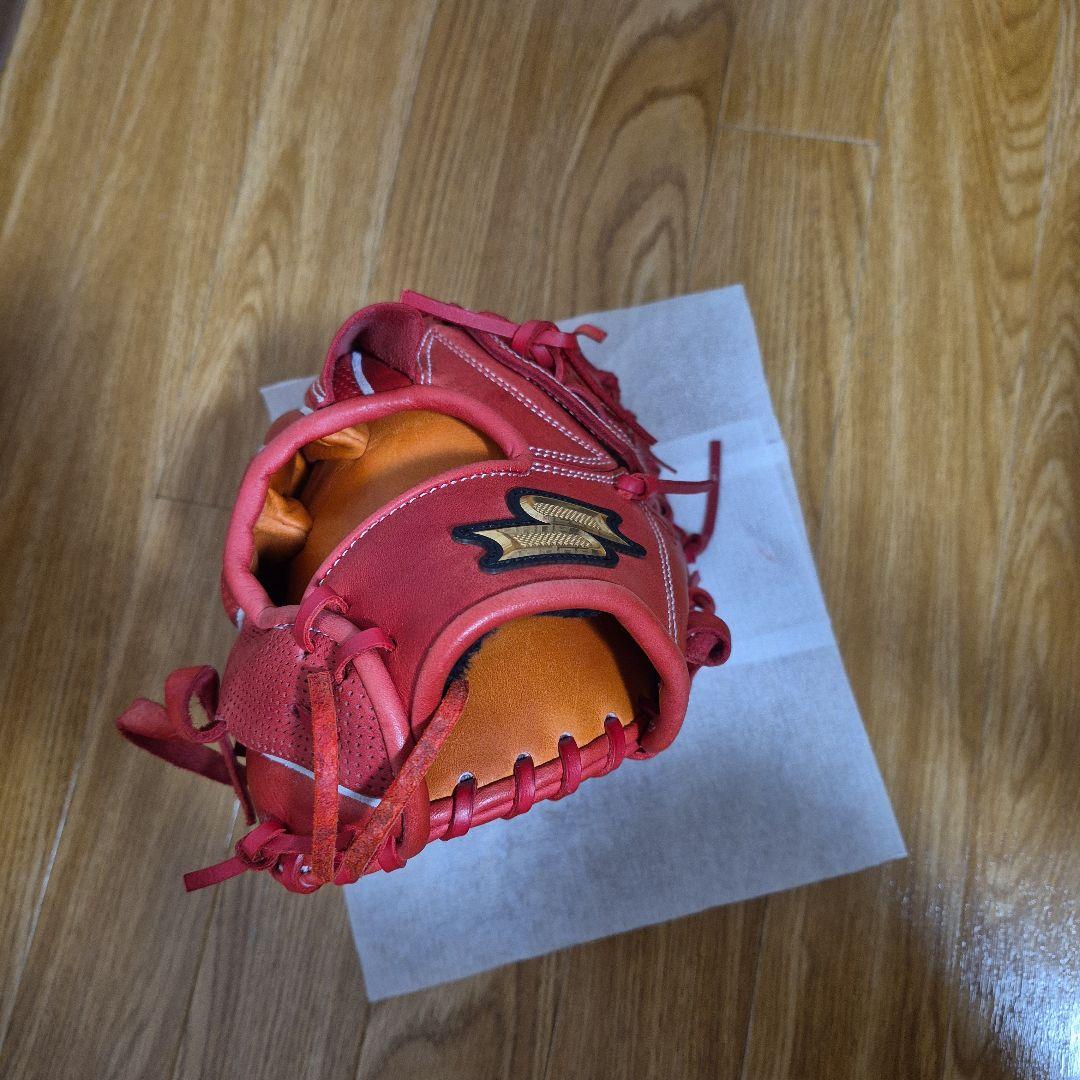 Adonex 赤 軟式野球用グローブSSK　少年用