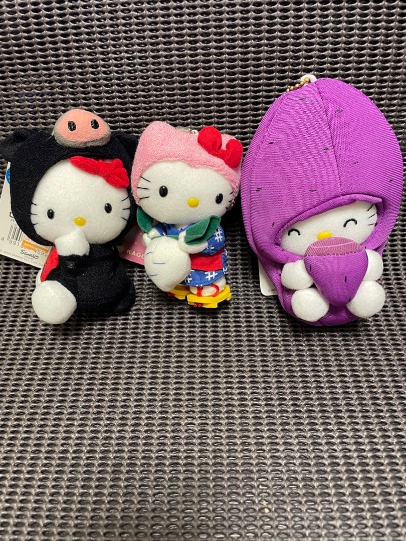 九州限定 ご当地 ハローキティ ぬいぐるみ 9体セット