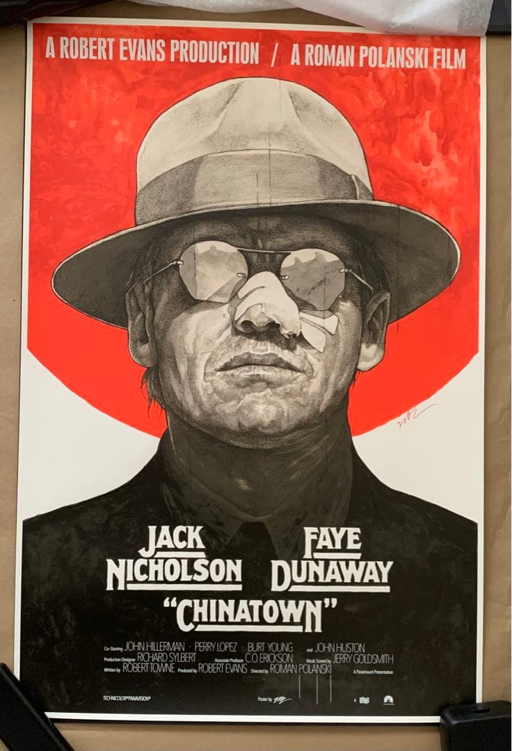 チャイナタウン アートポスター gabz bottleneck gallery