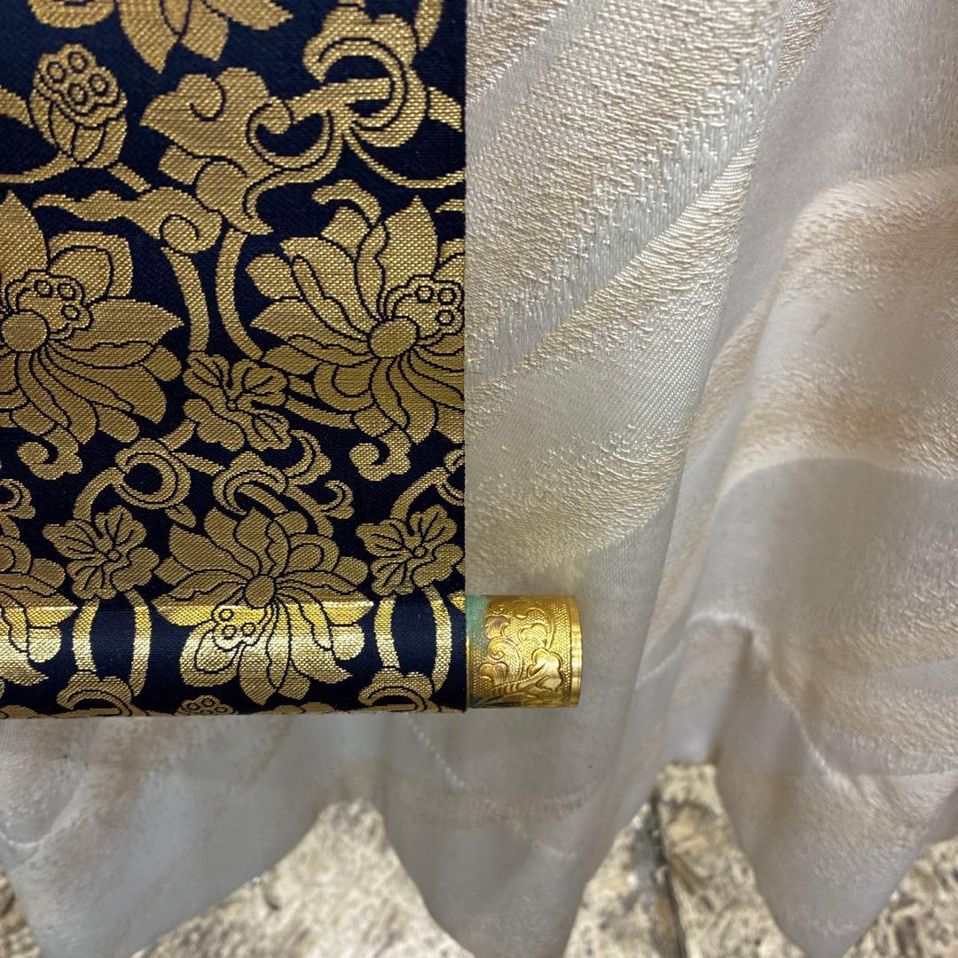 仏心 掛軸 墨書 金色装飾