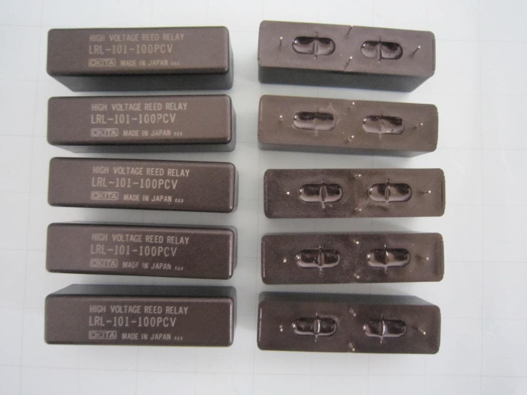 沖田　OKITA 高圧リードリレー LRL-101-100PCV 10個セット