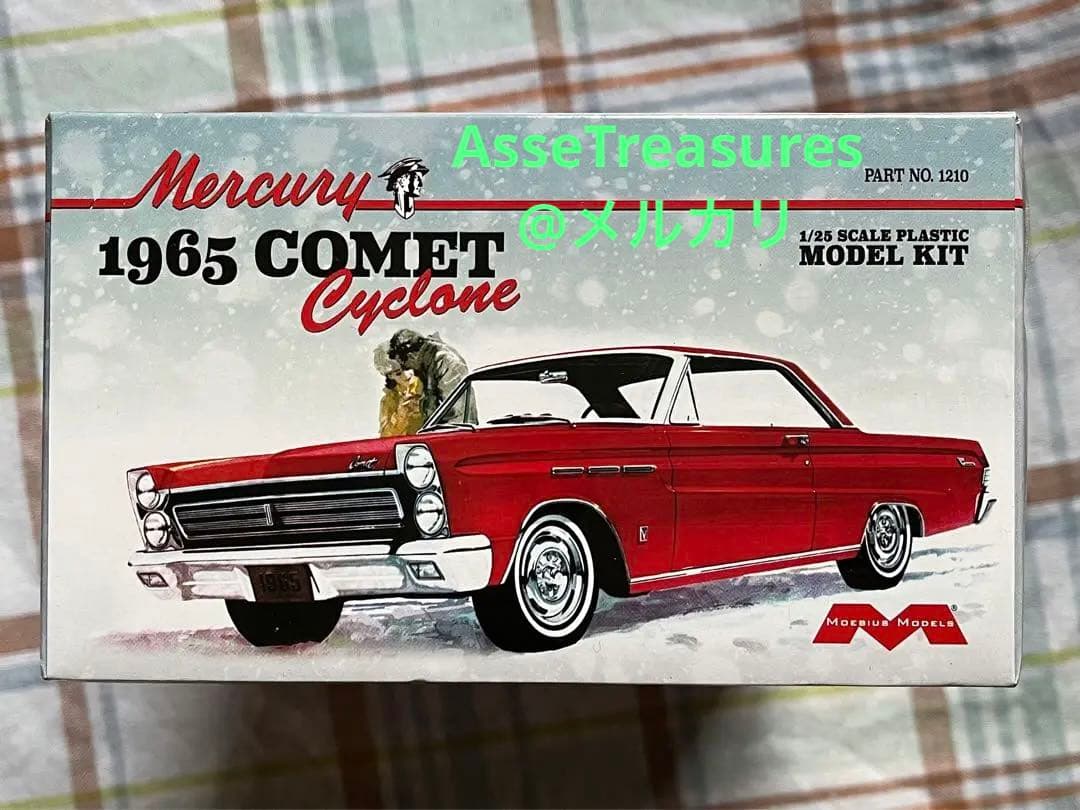 メビウスモデル 1/25 マーキュリー・コメット・サイクロン 新品未開封