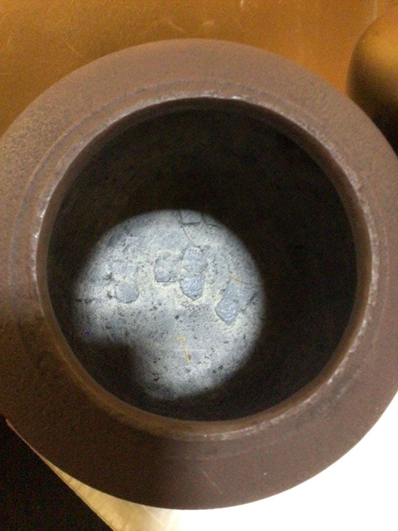 畠春斉 真形釜 唐銅朝鮮風炉 野々田製電熱器 桐共箱付き