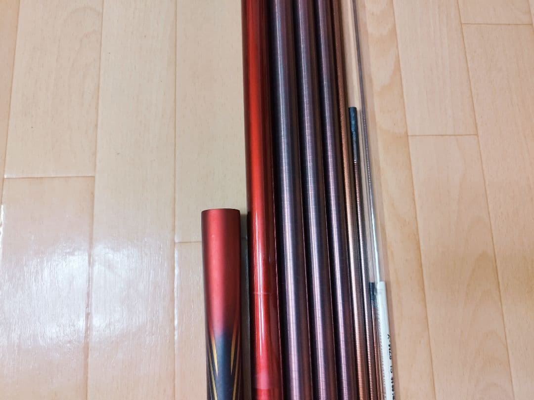 美品 ダイワ 鮎竿 銀影競技 SL 87M・Y 替え穂　名竿