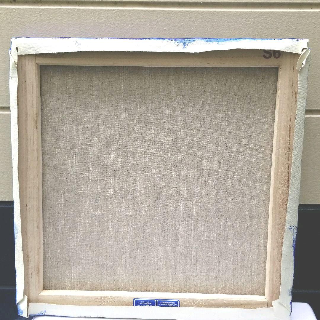 油絵　専用　花冠の猫　サバトラ白ちゃん