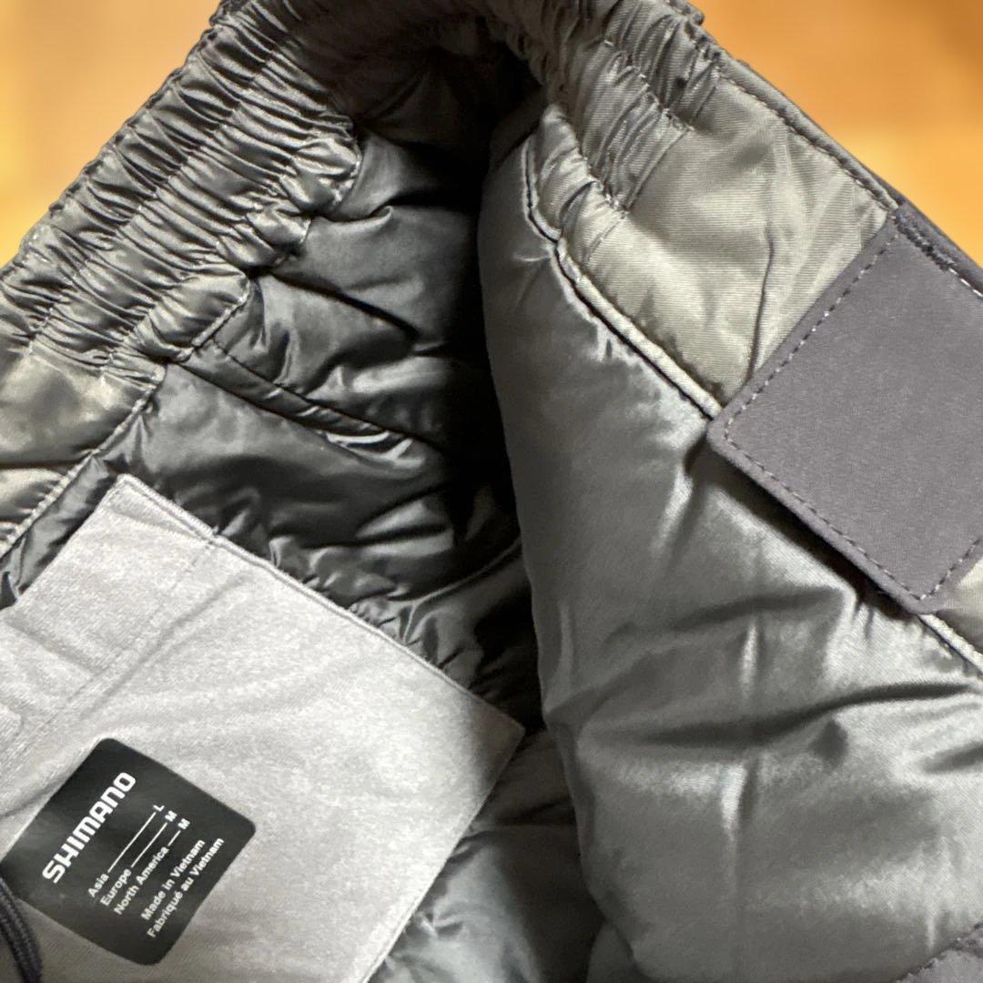新品シマノRB-033W ゴアテックス インサレーション レインパンツ　サイズＬ