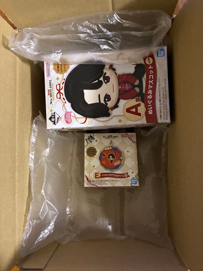 BANDAI ミセス一番くじ　A賞とE賞