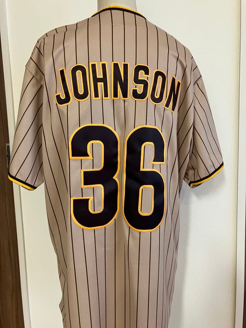 元阪神タイガース　ピアースジョンソン 選手 サンディエゴパドレス時代ユニフォーム