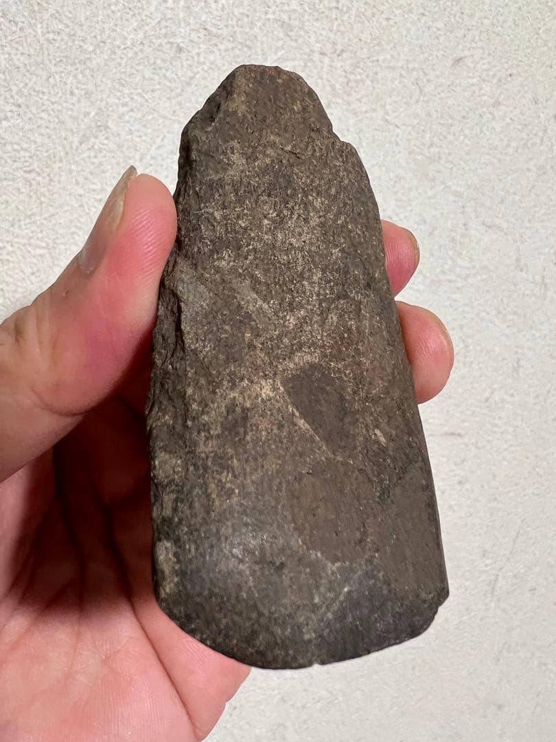 縄文時代中期 北海道 常呂 石斧 磨製石器 発掘 出土 世界遺産 骨董 古美術