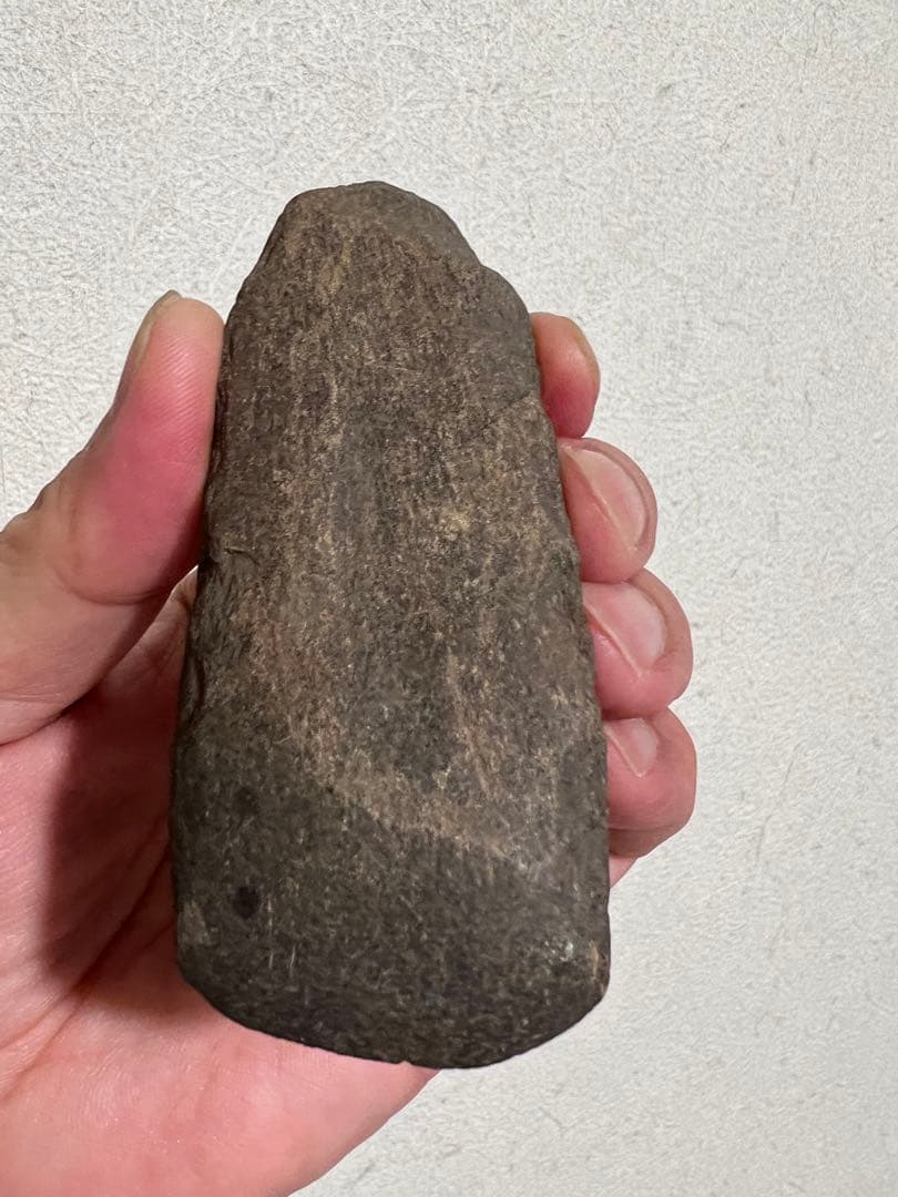 縄文時代中期 北海道 常呂 石斧 磨製石器 発掘 出土 世界遺産 骨董 古美術