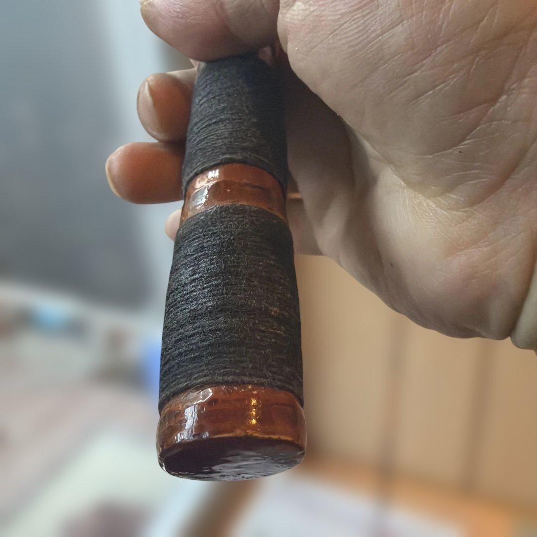 手作り　骨董　和竿　全竹　落し込み　へチ竿　、210、7尺