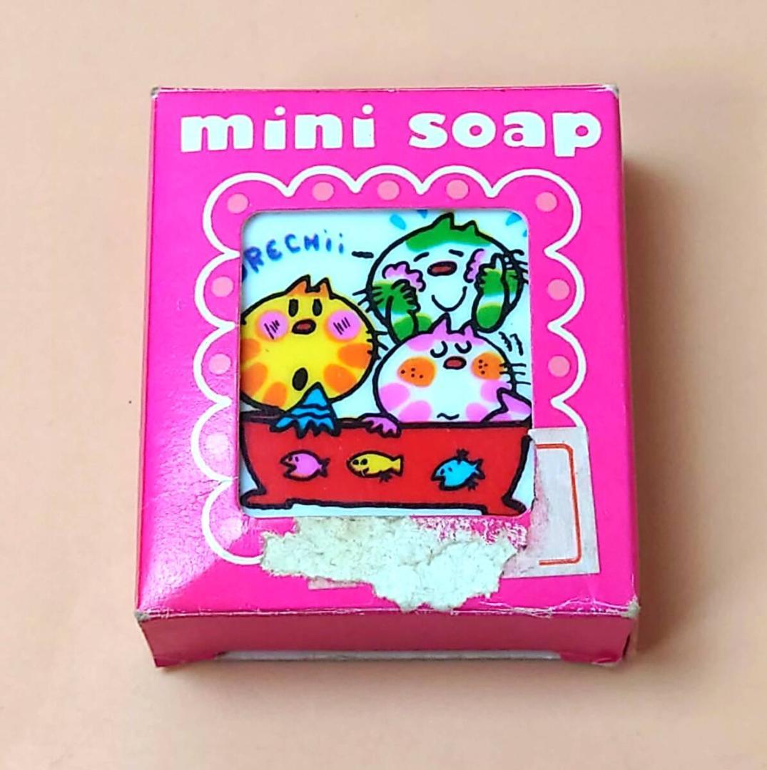 未使用品 サンリオ 水森亜土 ミニソープ 未来劇場 SANRIO カワイイ