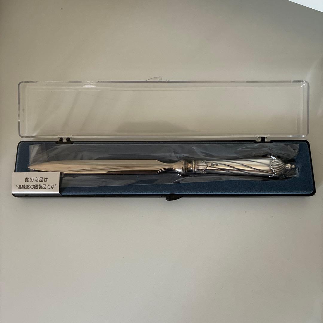 の*り様 GEBRUDER REINER 925銀製 ペーパーナイフ 本体57g