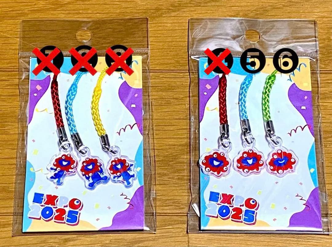 ★ストラップ付き　ICOCA＋合皮パスケース　ミャクミャク　イコカ　大阪関西万博