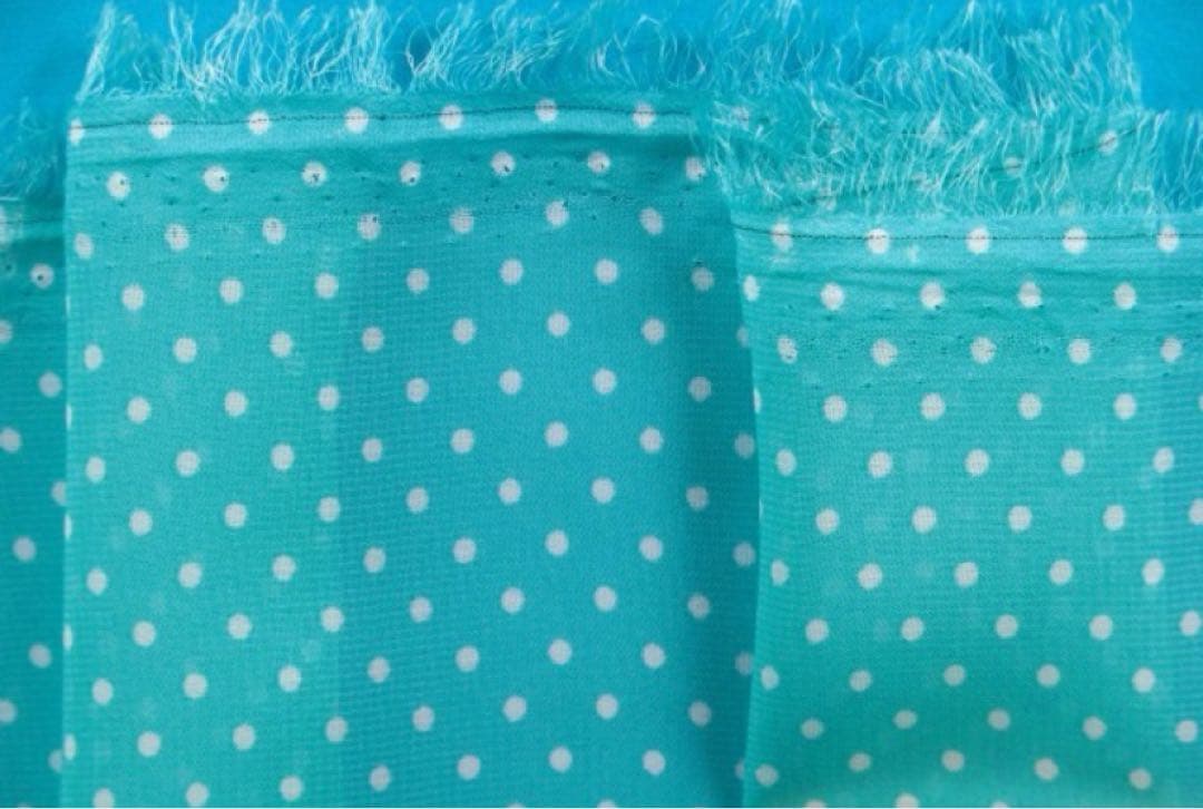 ふりふりサマーワンピ/ブルーグリーン