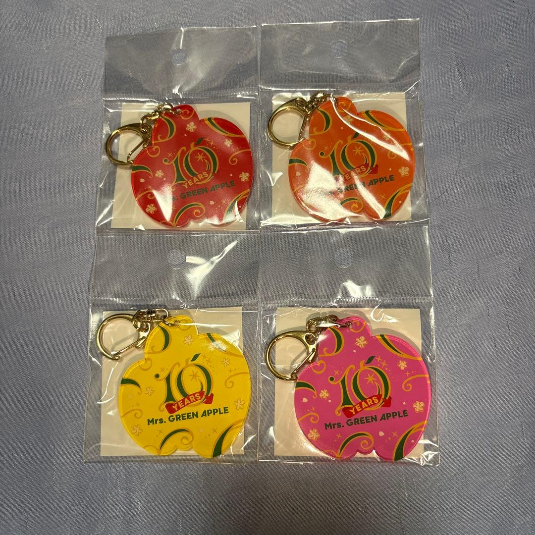 Mrs.GREEN APPLE ミセス マルイ キーホルダー 東京会場コンプ⭐️