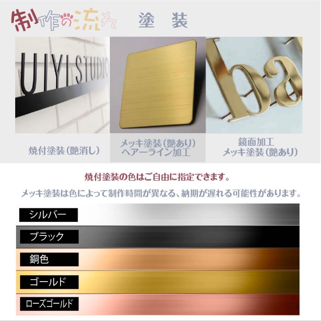 LED金属看板 電飾看板 小型 室外 バックライトサイン ステンレス製004