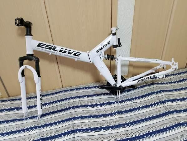 マウンテンバイク フレーム　自転車フレーム ジャンク品 MTB DIY