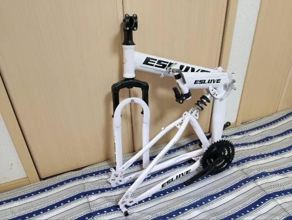 マウンテンバイク フレーム　自転車フレーム ジャンク品 MTB DIY